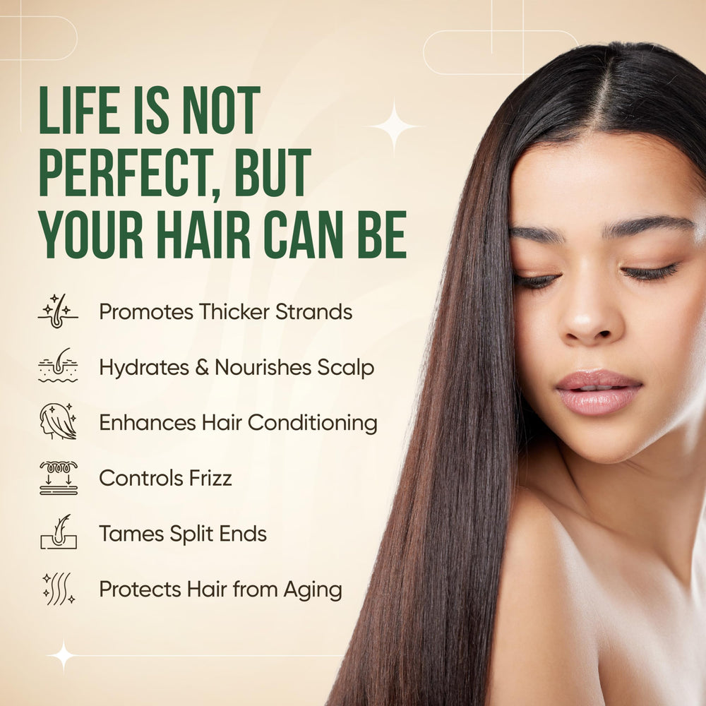 Morstar Batana Oil for dry, damaged hair after washing.