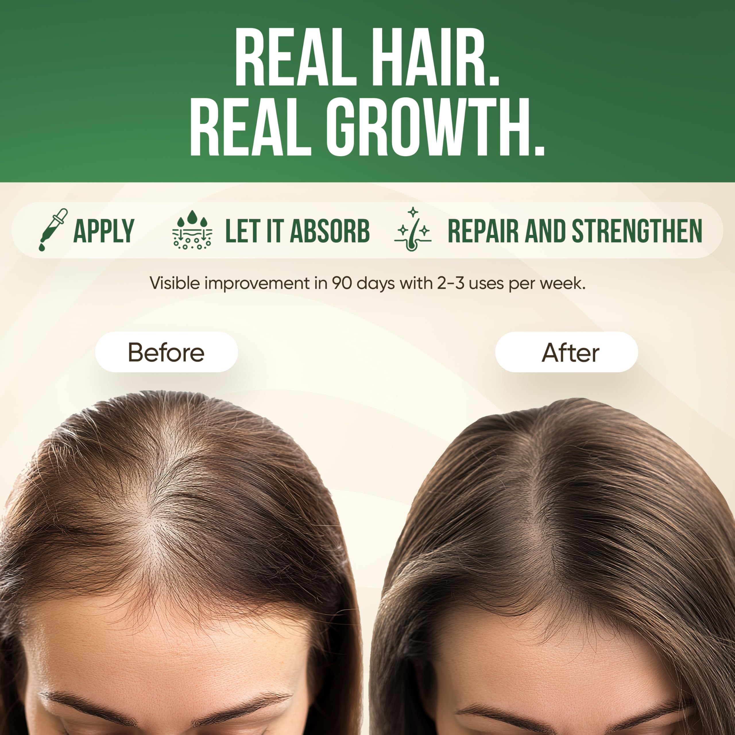 Morstar Batana Oil ingredient shot highlights omega-3s and vitamin E for hair nourishment.