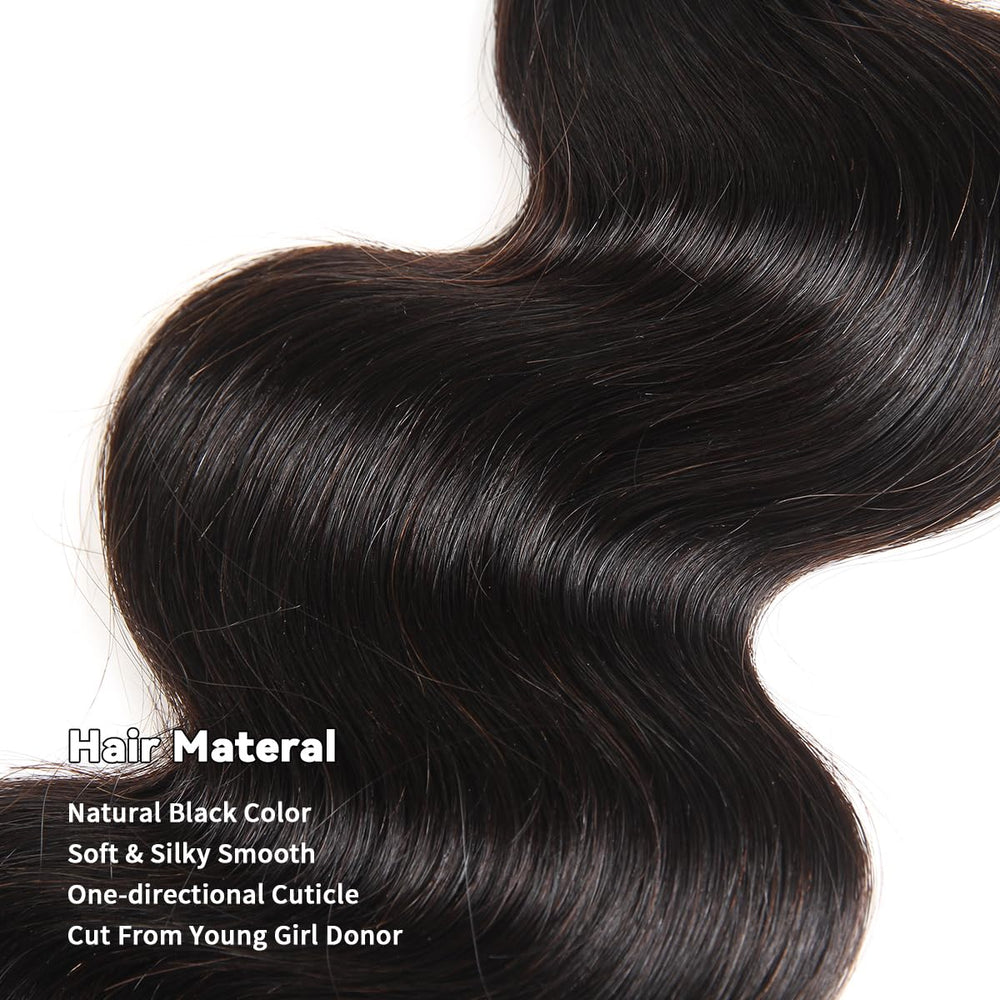 Mosari 15A raw hair bundles 24-inch length demonstrates long-lasting body and softness.