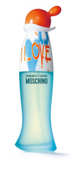 Moschino I Love Love packaging box showcases premium Italian craftsmanship