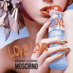 Moschino I Love Love spray atomizer highlights citrus notes for everyday wear