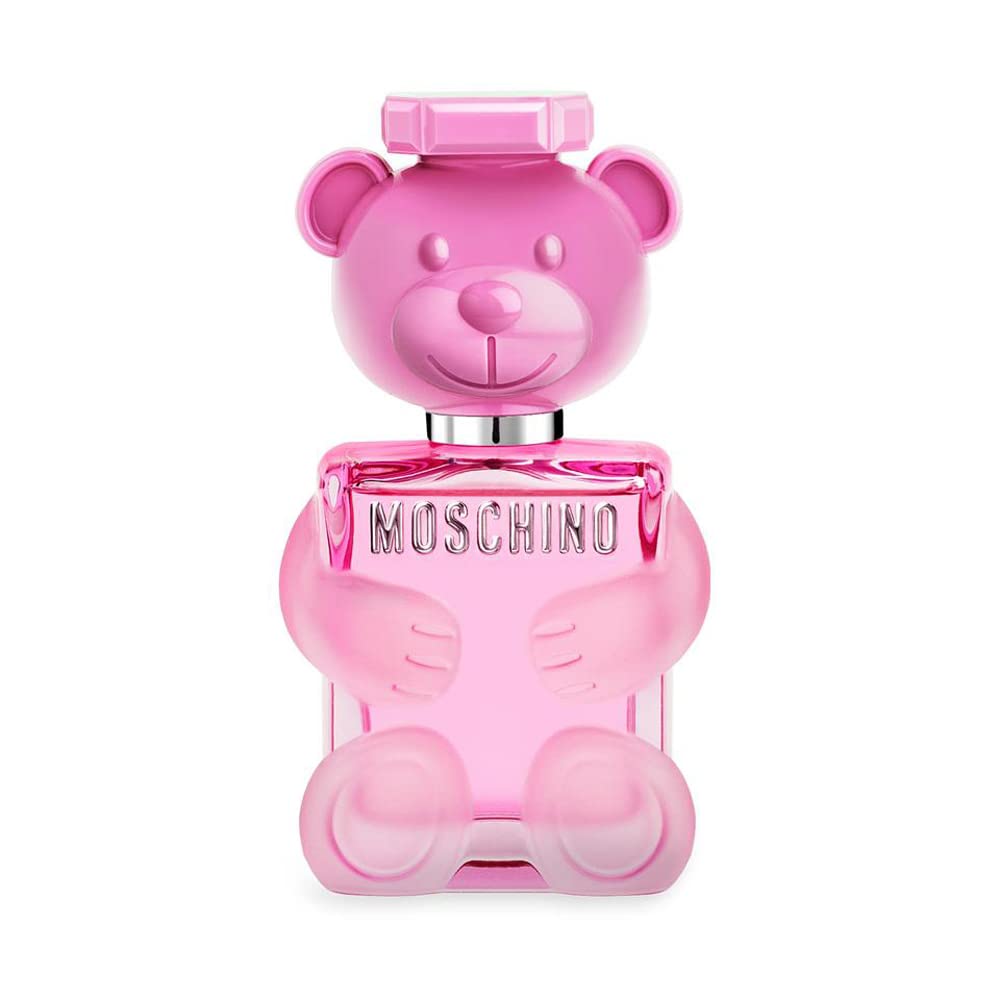 Moschino Toy 2 Bubble Gum EDT bottle shows playful daytime scent.