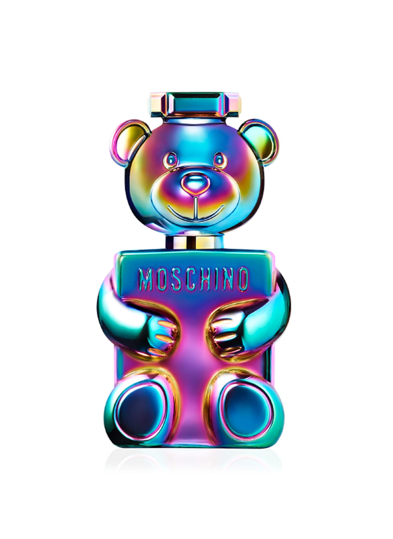 Moschino Toy 2 Pearl bottle closeup evoking elegant daily luxury.