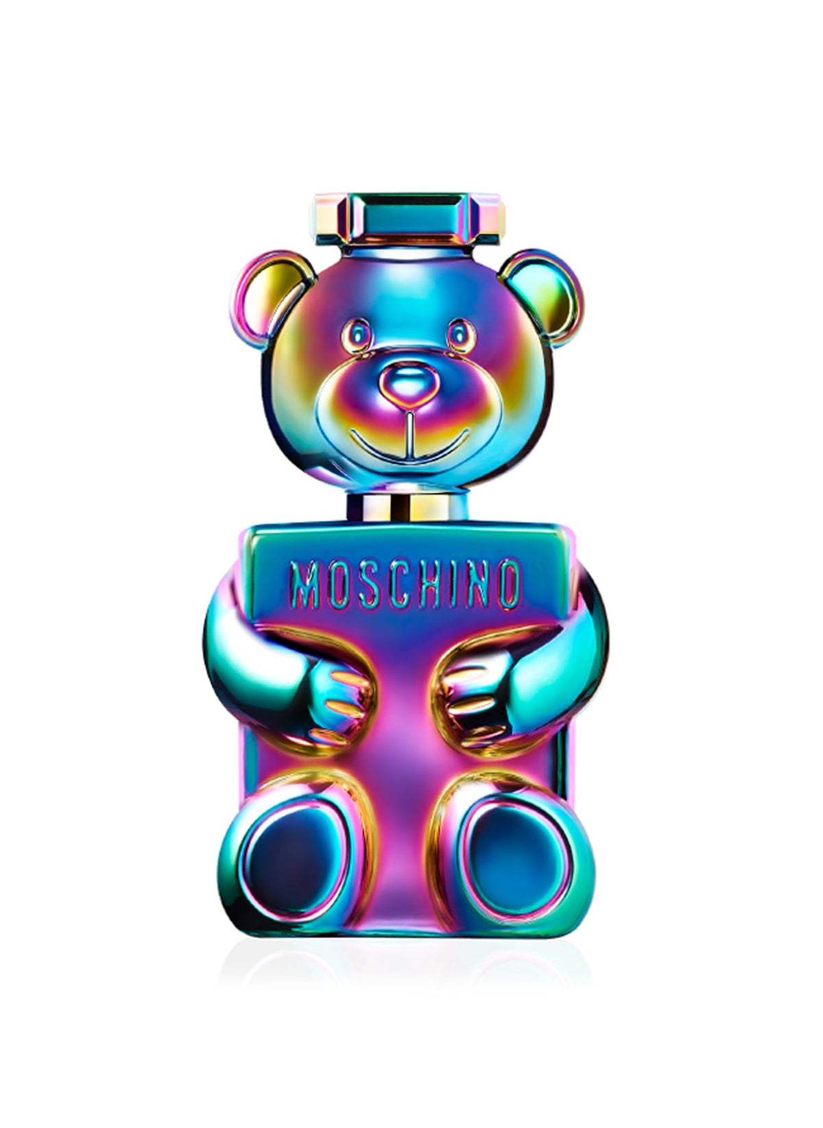 Moschino Toy 2 Pearl bottle closeup evoking elegant daily luxury.