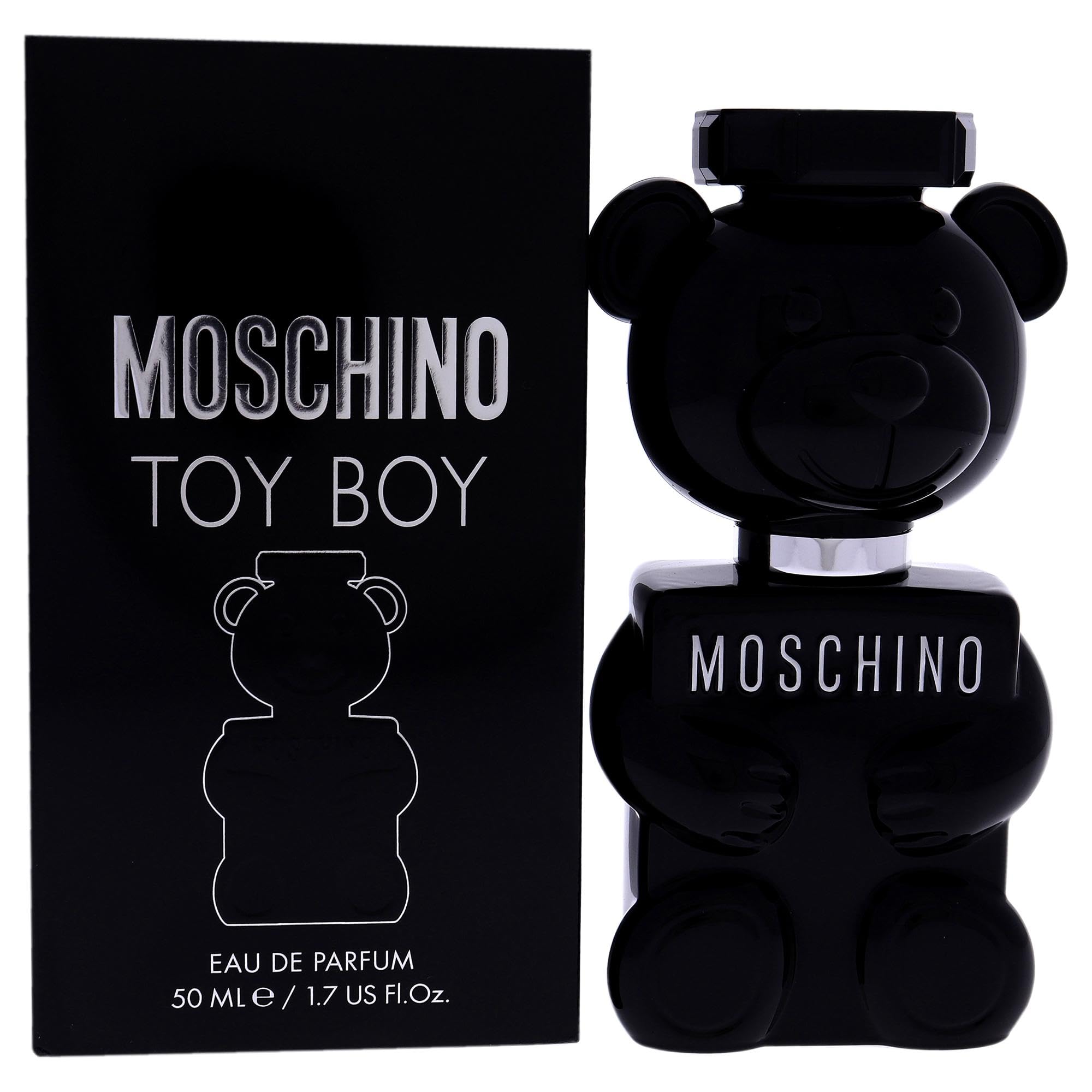 Moschino Toy Boy bottle front view for bold daily wear.