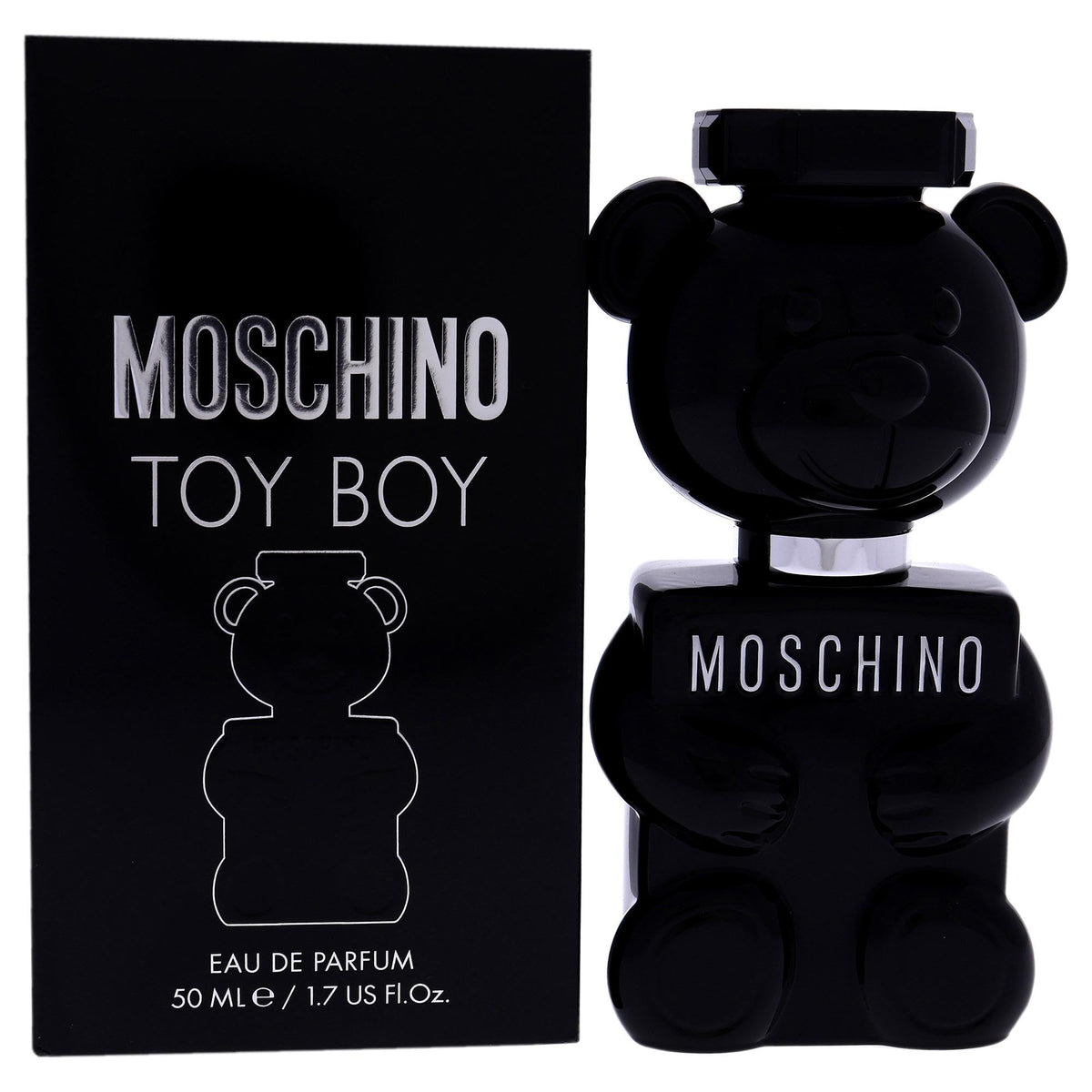 Moschino Toy Boy bottle front view for bold daily wear.