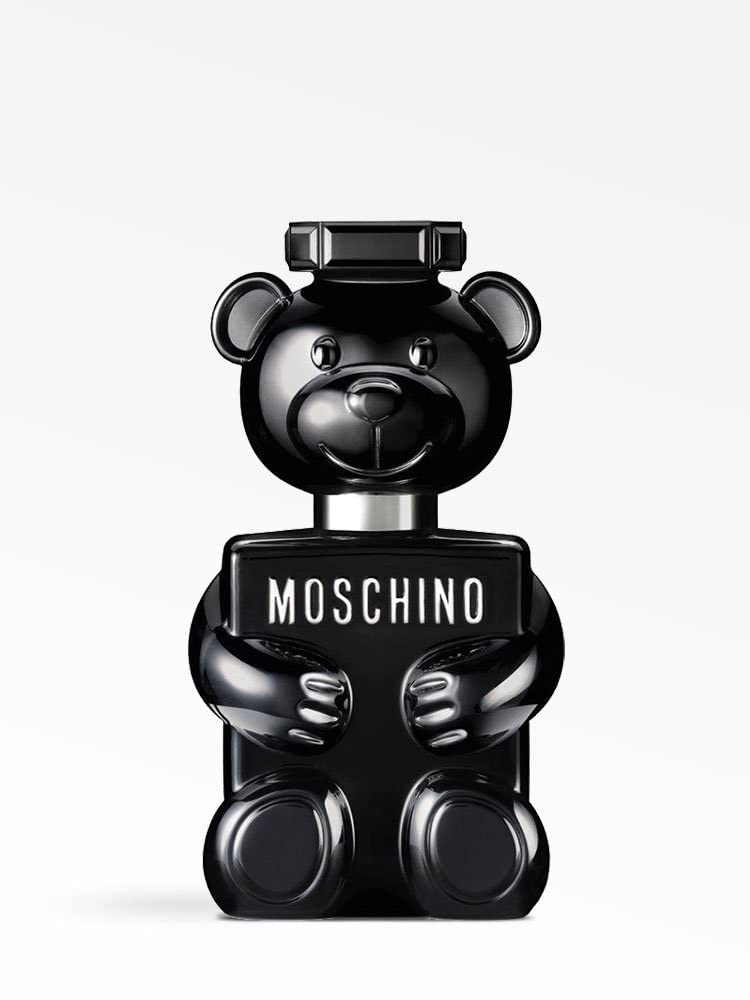 Moschino Toy Boy top notes image—pear and pink pepper for vibrant opening.