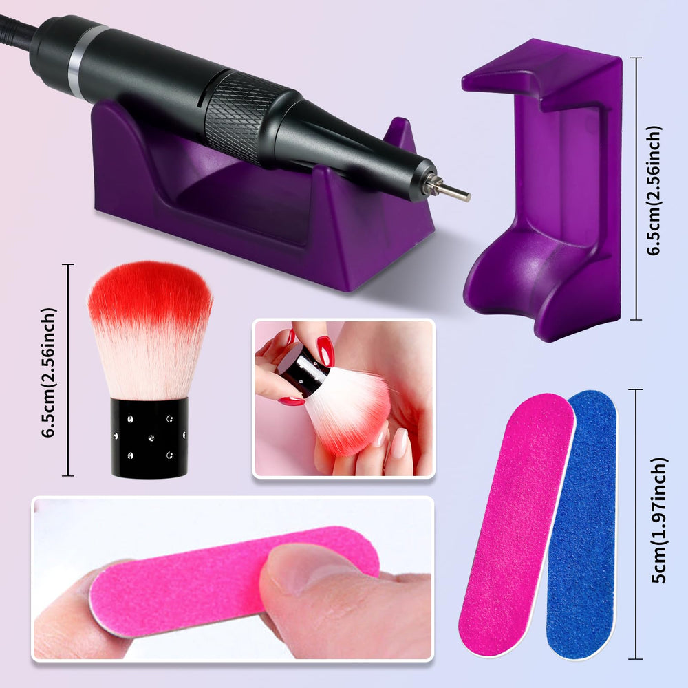 Moskany pink salon set packaging highlighting portability.