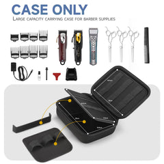 MOSLA barber bag uses durable EVA material with shockproof, splash-proof protection.