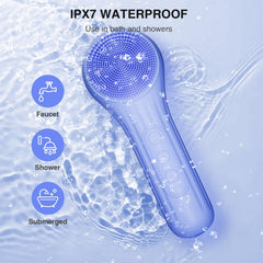 Mosnami silicone scrubber magnetic charging for convenient cable-free power.