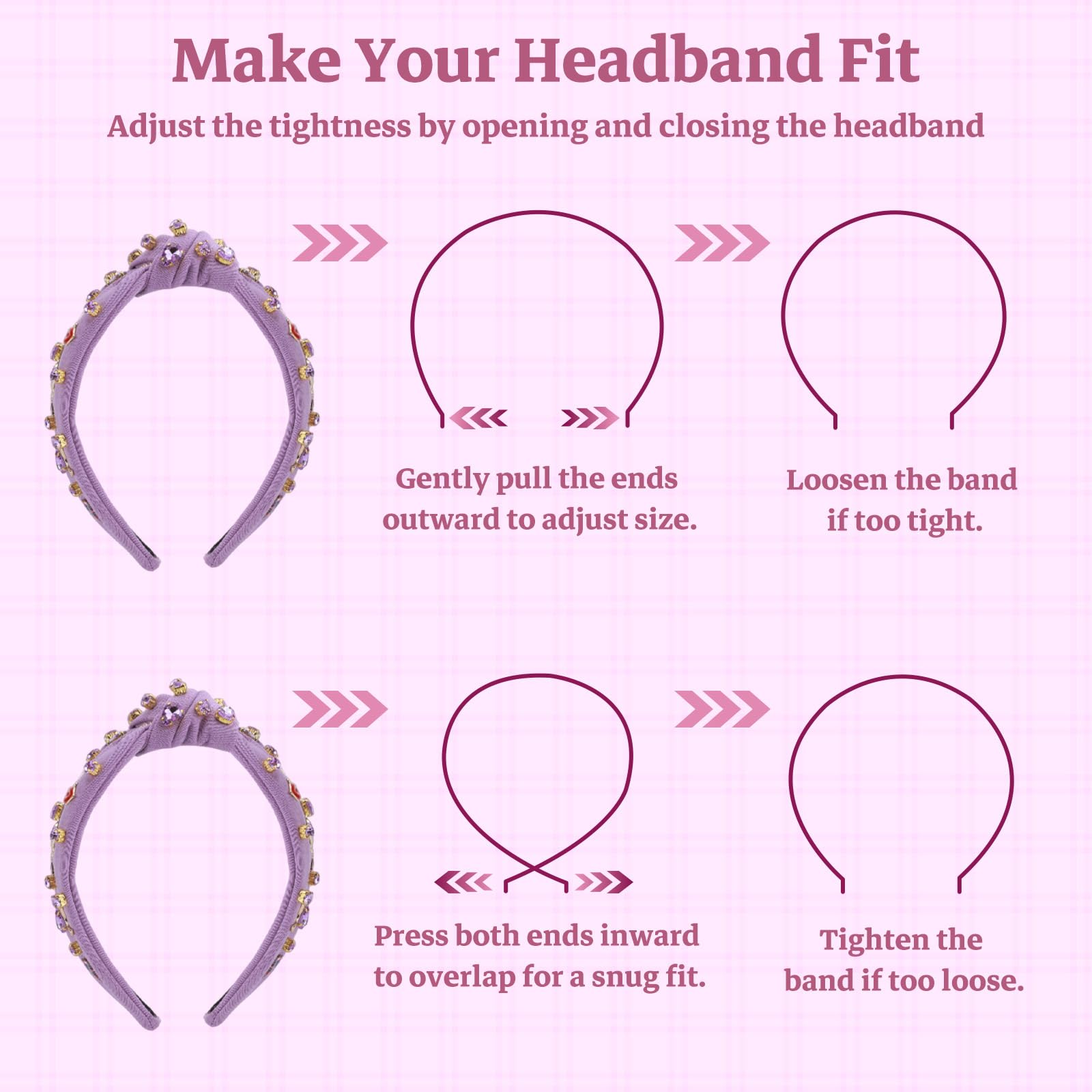 MOSOTECH lightweight-scuba-knit headband offers comfortable all-day wear