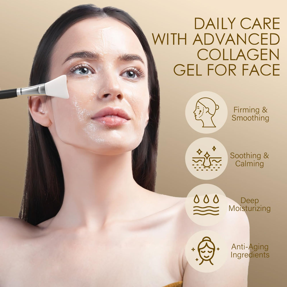 MOSRROU facial device glide with the gel during microcurrent treatment.