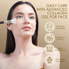 MOSRROU facial device glide with the gel during microcurrent treatment.