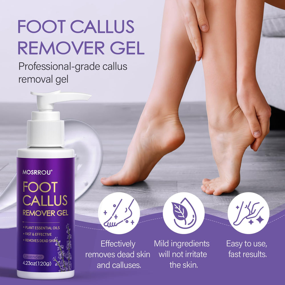 MOSRROU moisturizing foot cream highlighting rich, hydrating formula