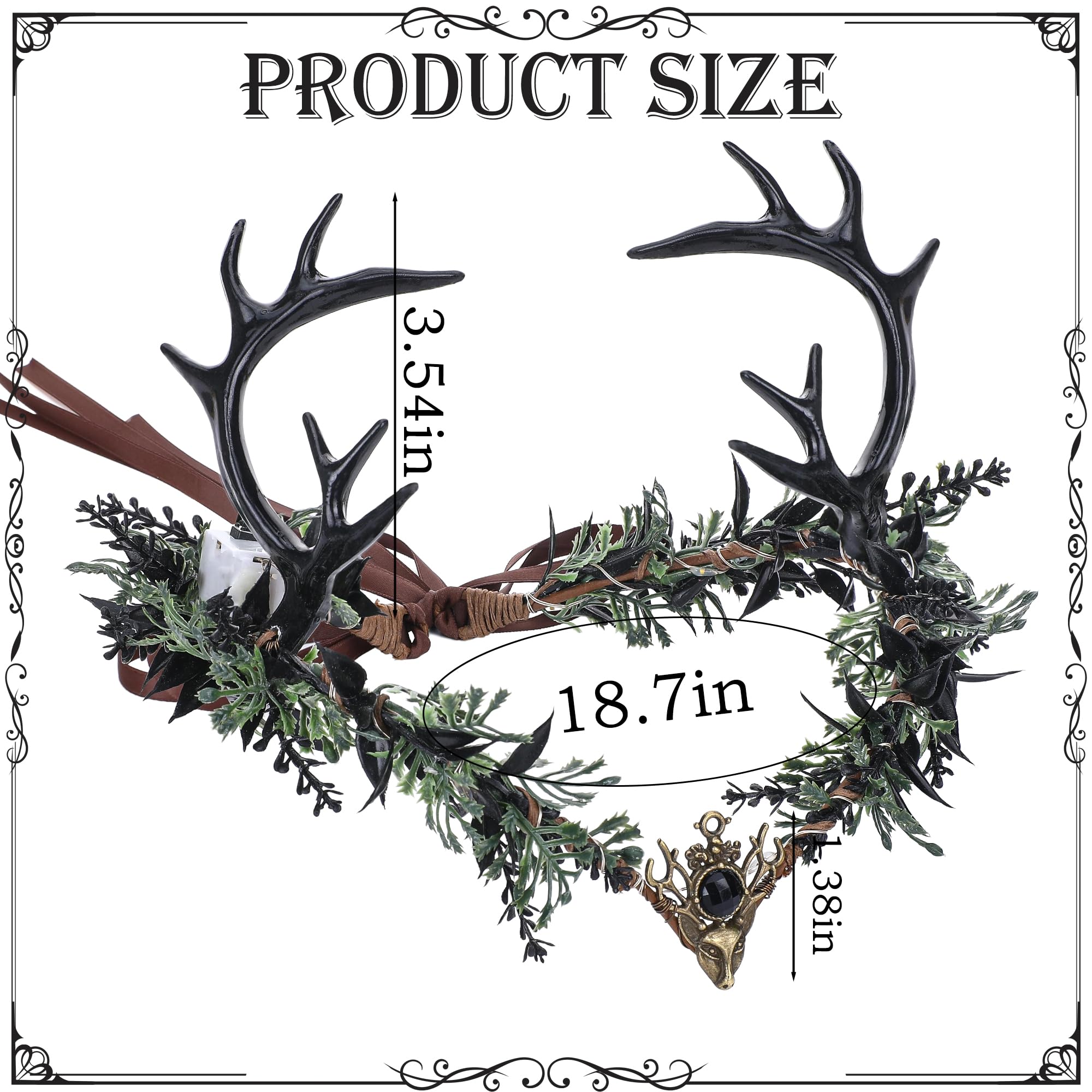 MOSTORY Light Up Elf Crown for Renaissance festival cosplay and character-driven storytelling.