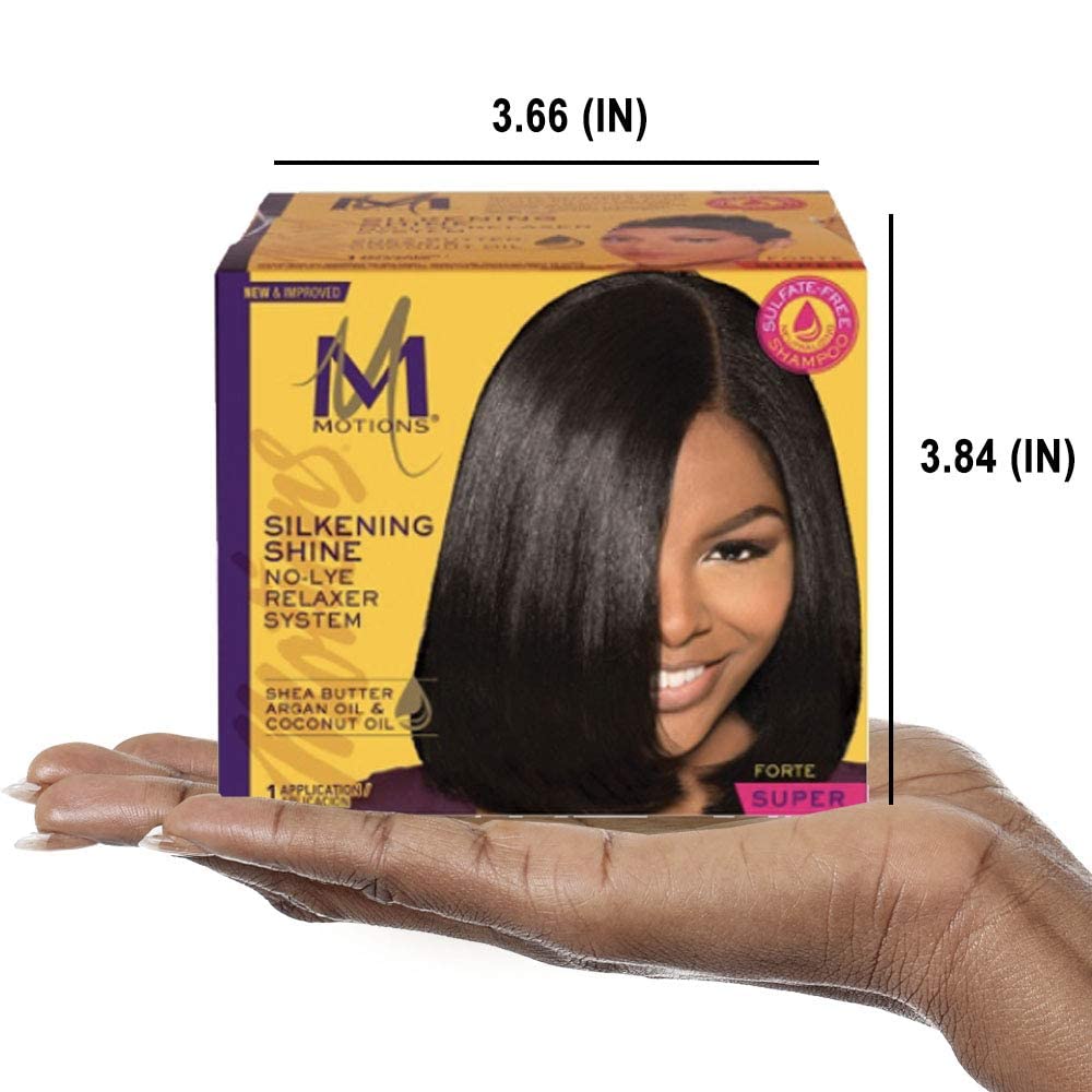 Motions MO33815 classic lye relaxer cap close-up highlights product seal and freshness