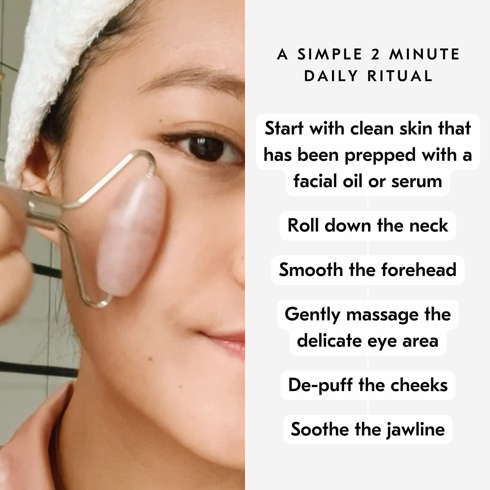 Mount Lai jade roller boosts circulation for brighter skin