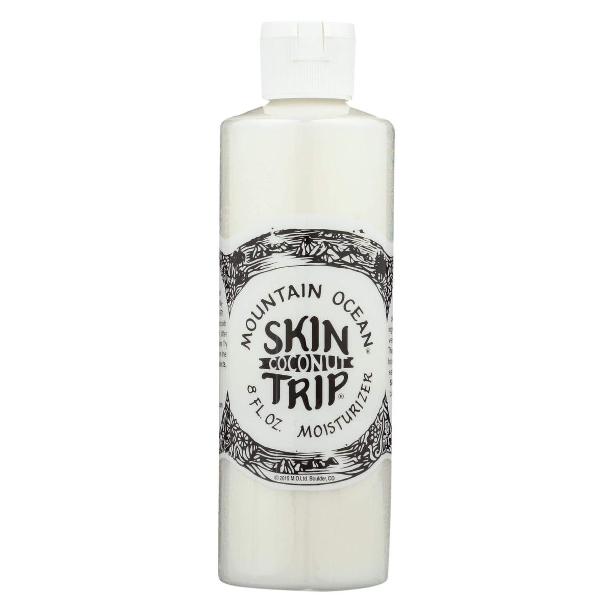 Mountain Ocean Coconut Skin Trip Moisturizer bottle for daily hydration on dry skin