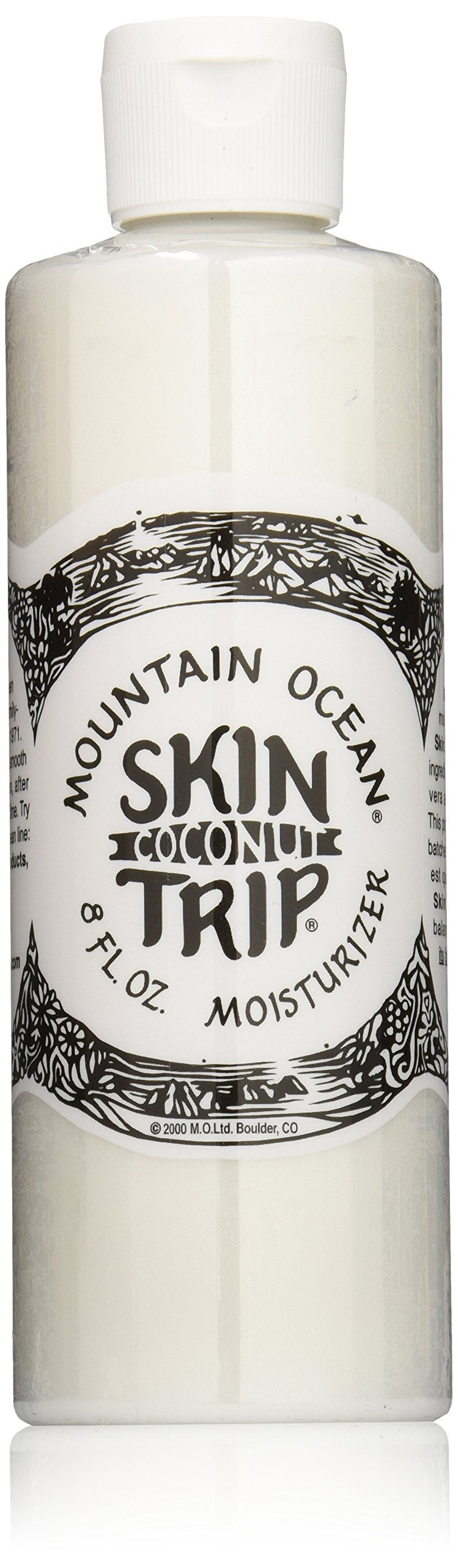 Mountain Ocean Skin Trip Coconut bottle for everyday lightweight hydration.