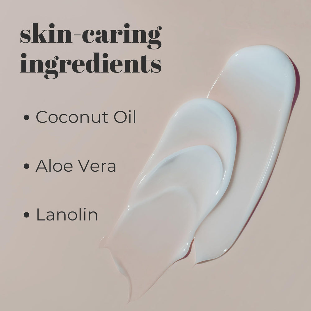 Mountain Ocean Skin Trip Coconut Lotion after-sun or post-shower use for quick absorption.
