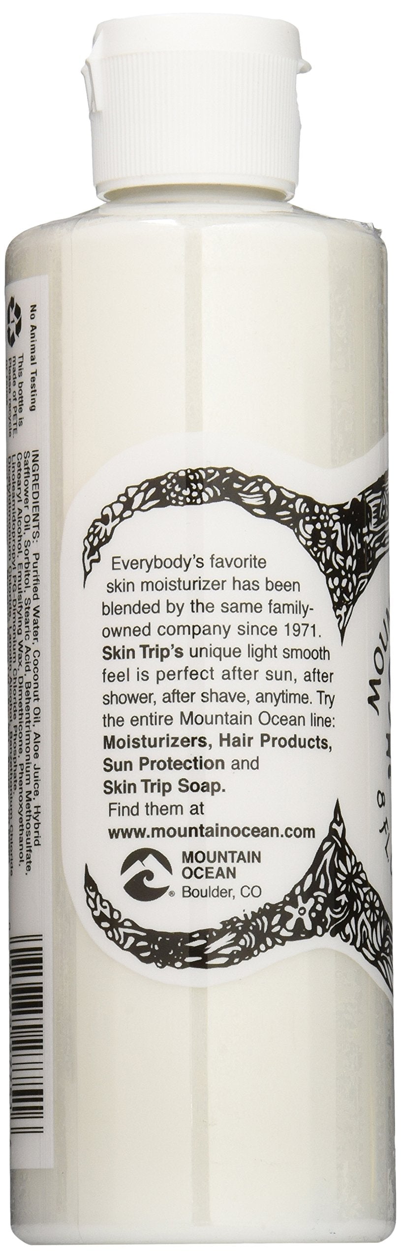 Mountain Ocean Skin Trip distilled lanolin component for lasting moisture.