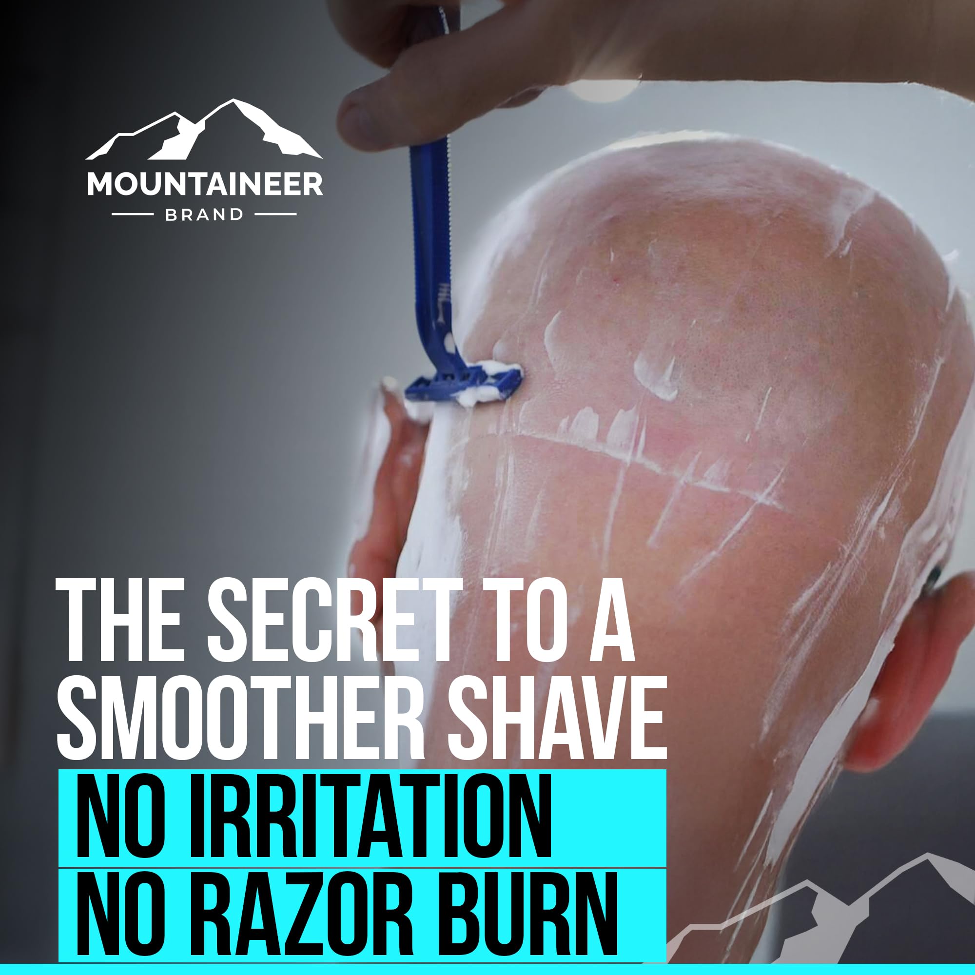 Mountaineer Brand Natural ingredients label emphasizing paraben-free and dyes-free formula