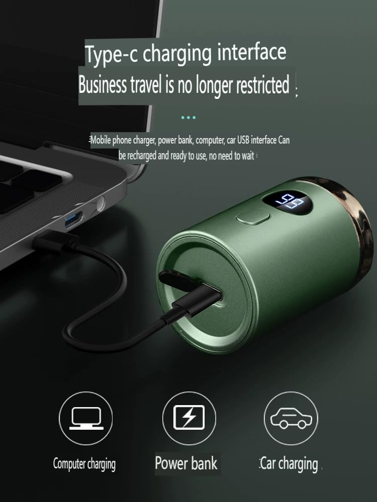 MOVELOVE lightweight 80g compact shaver with comfortable handle