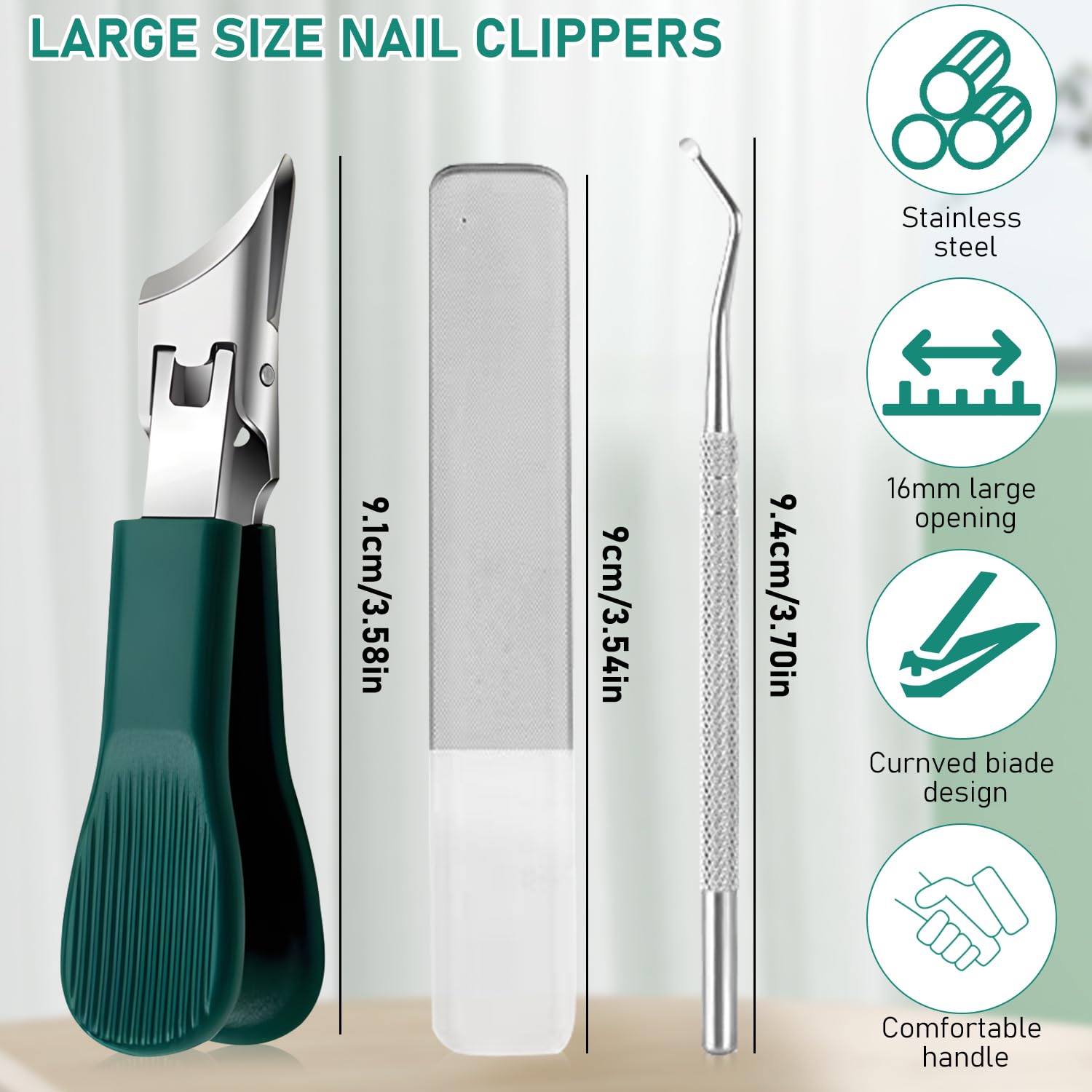 Movued Eagle Beak glass polishing file for smooth nail edges