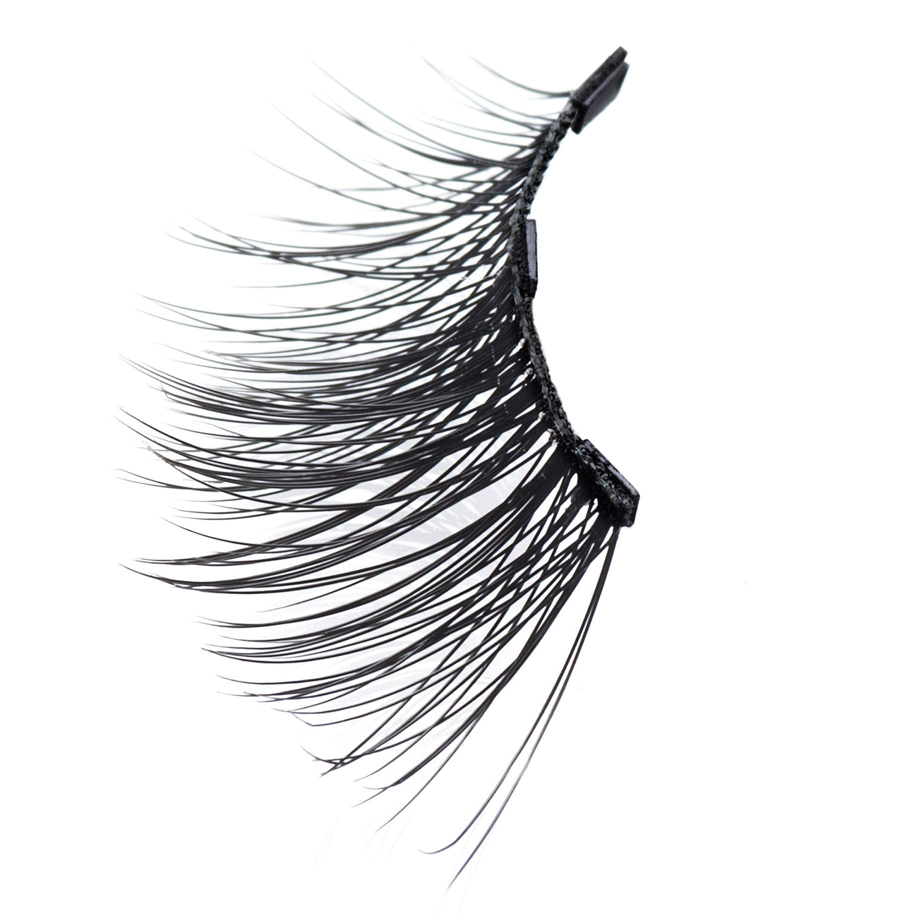 MoxieLash lash band length 19.86mm shown for secure fit.