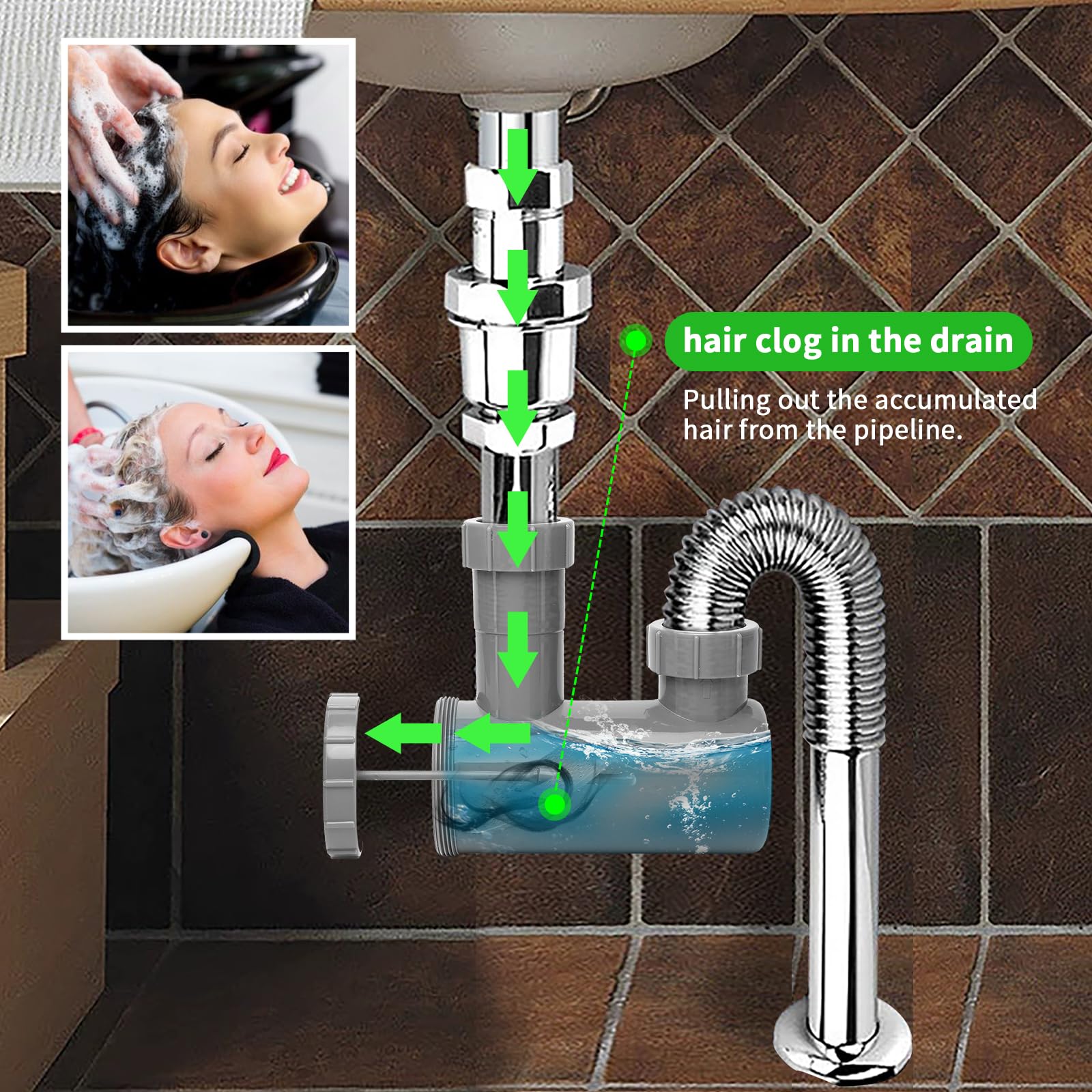 MoyRetty secure-fit design resists slipping during service in a salon