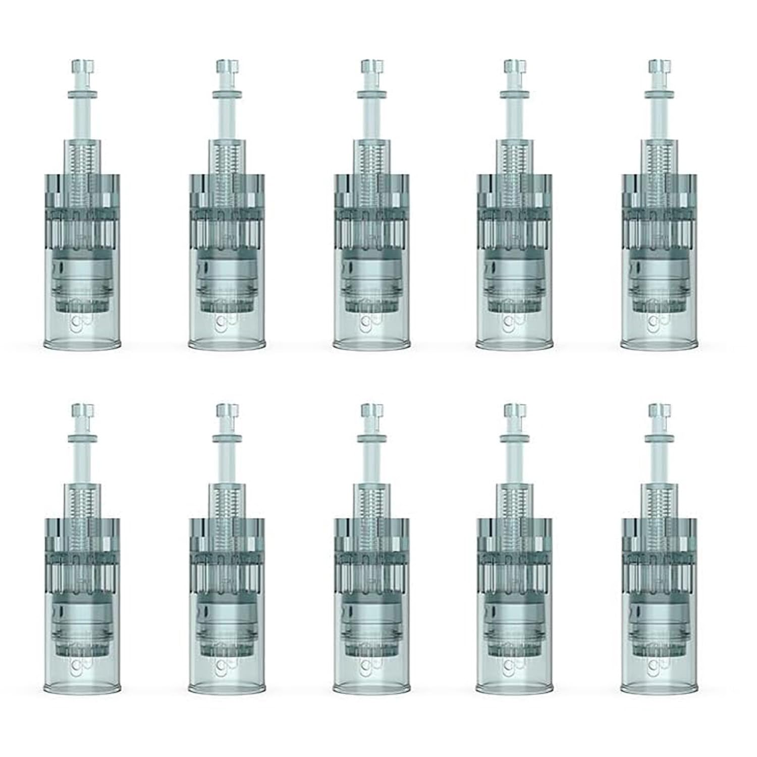 MPK microneedling cartridges M8 ready-to-use image suggesting convenient home treatment.