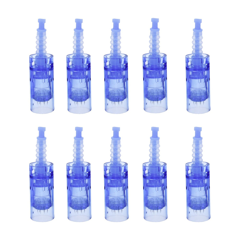 MPK microneedling pen cartridges A6 24-pin 10pcs package for at-home skincare.