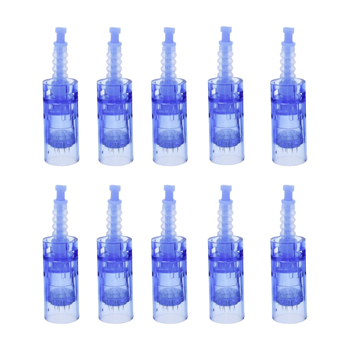 MPK microneedling pen cartridges A6 24-pin 10pcs package for at-home skincare.