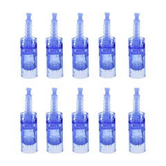 MPK microneedling pen cartridges A6 24-pin 10pcs package for at-home skincare.