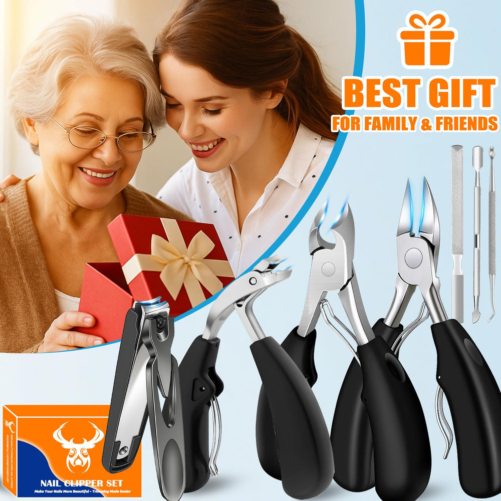 MPKDZNE ergonomic non-slip handles offer secure grip and reduced fatigue