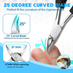 Close-up of MPKDZNE heavy-duty blade showing robust cutting edge