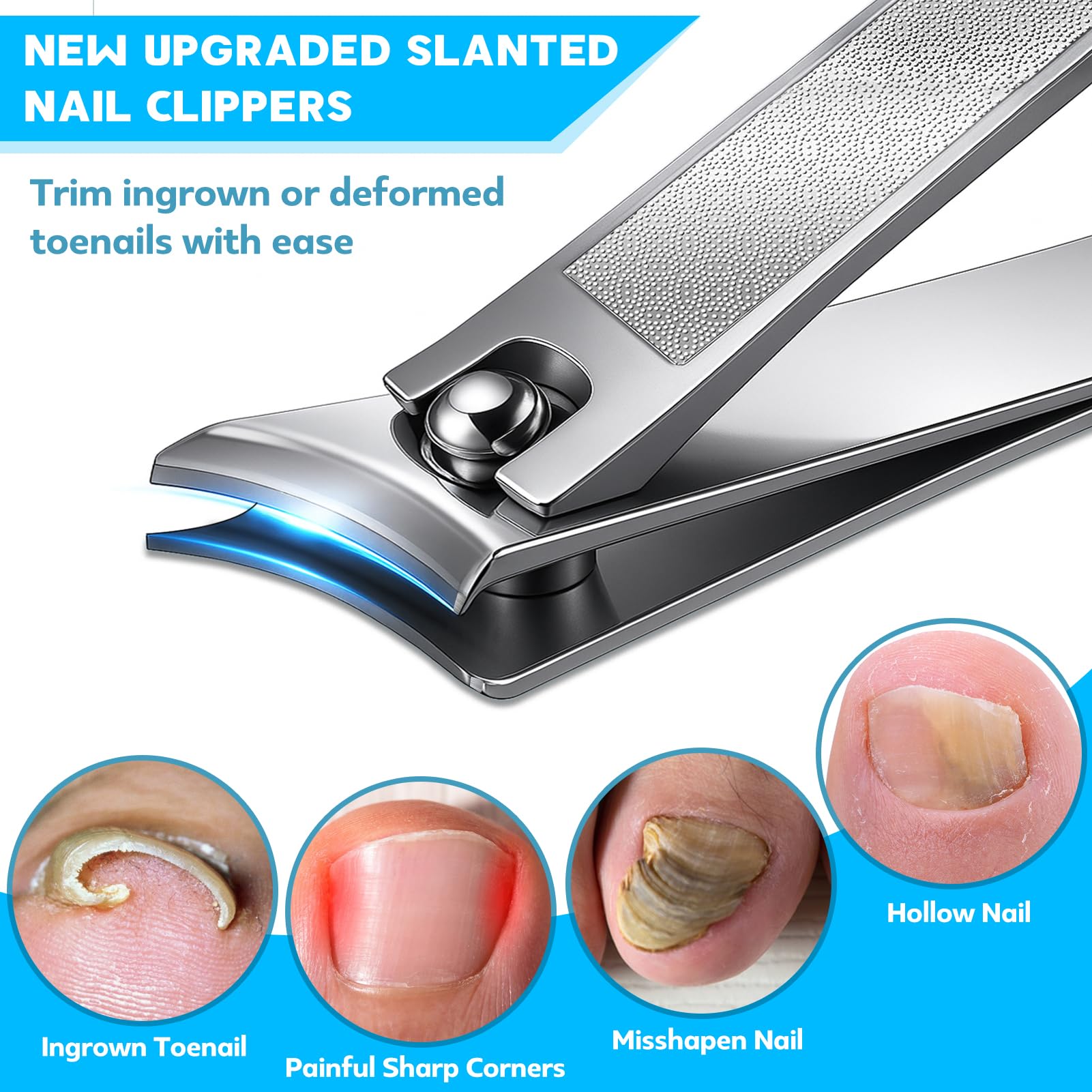MPKDZNE soft non-slip handle provides secure grip during trimming