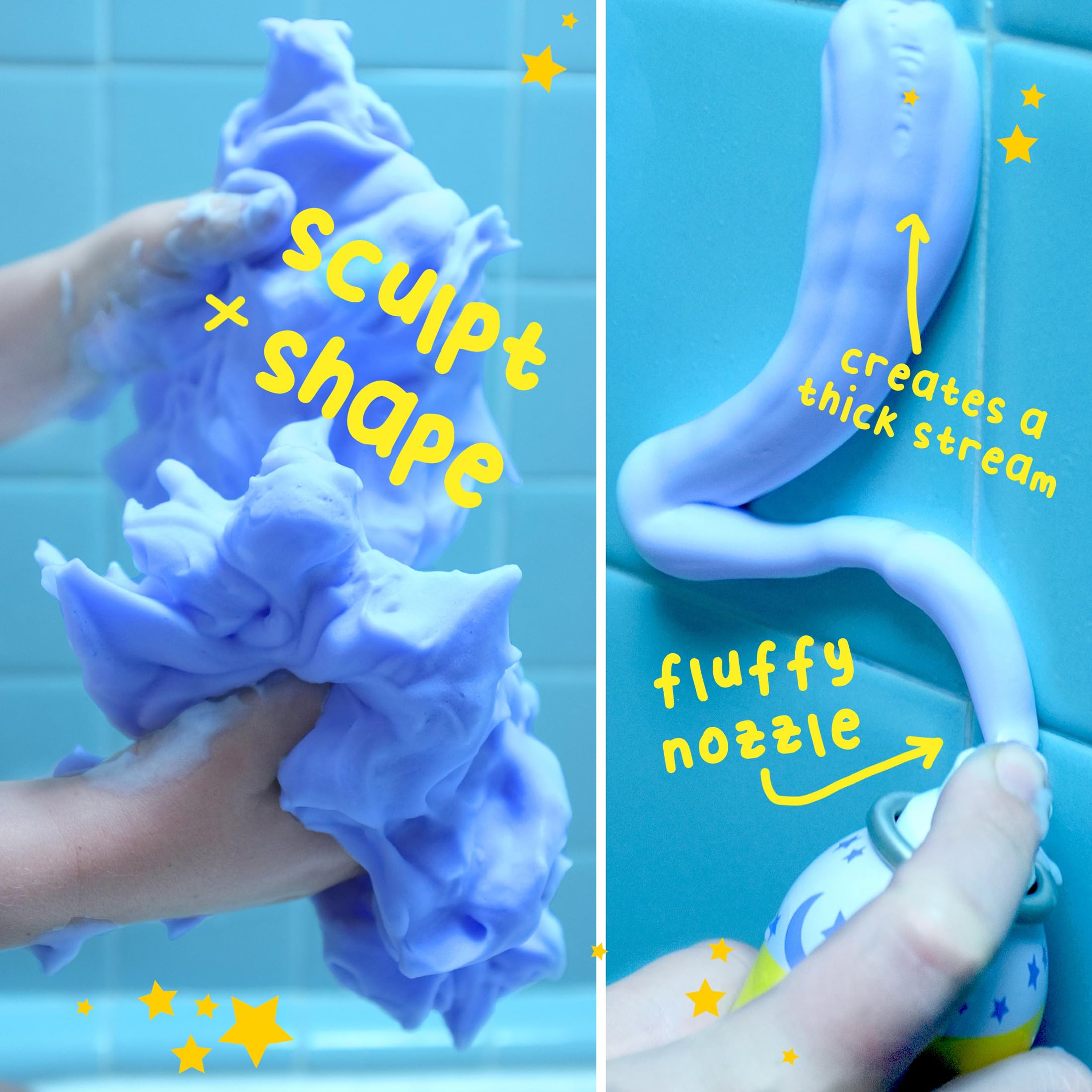 Mr. Bubble Calm & Sleep foam soap being used by kids to wash