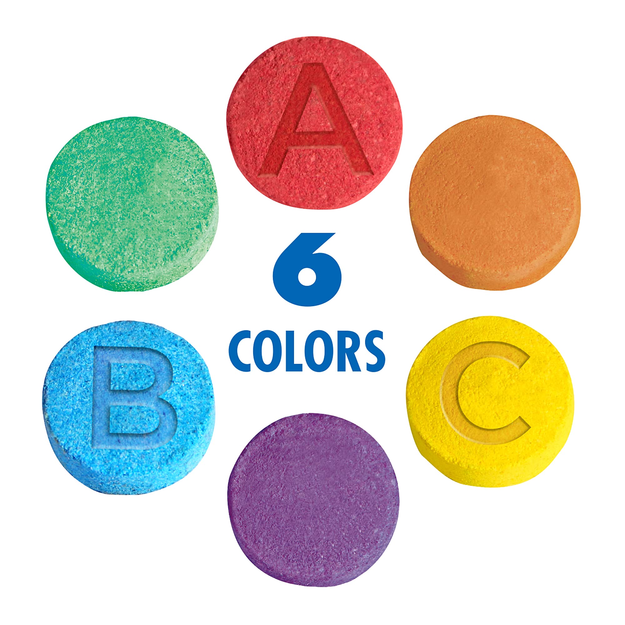 Mr. Bubble green tablet introduces vivid tint for creative play.
