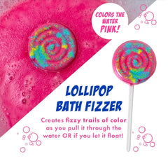 Mr Bubble Sweet Treats Dissolving Soap Stickers add interactive fun while cleaning up.