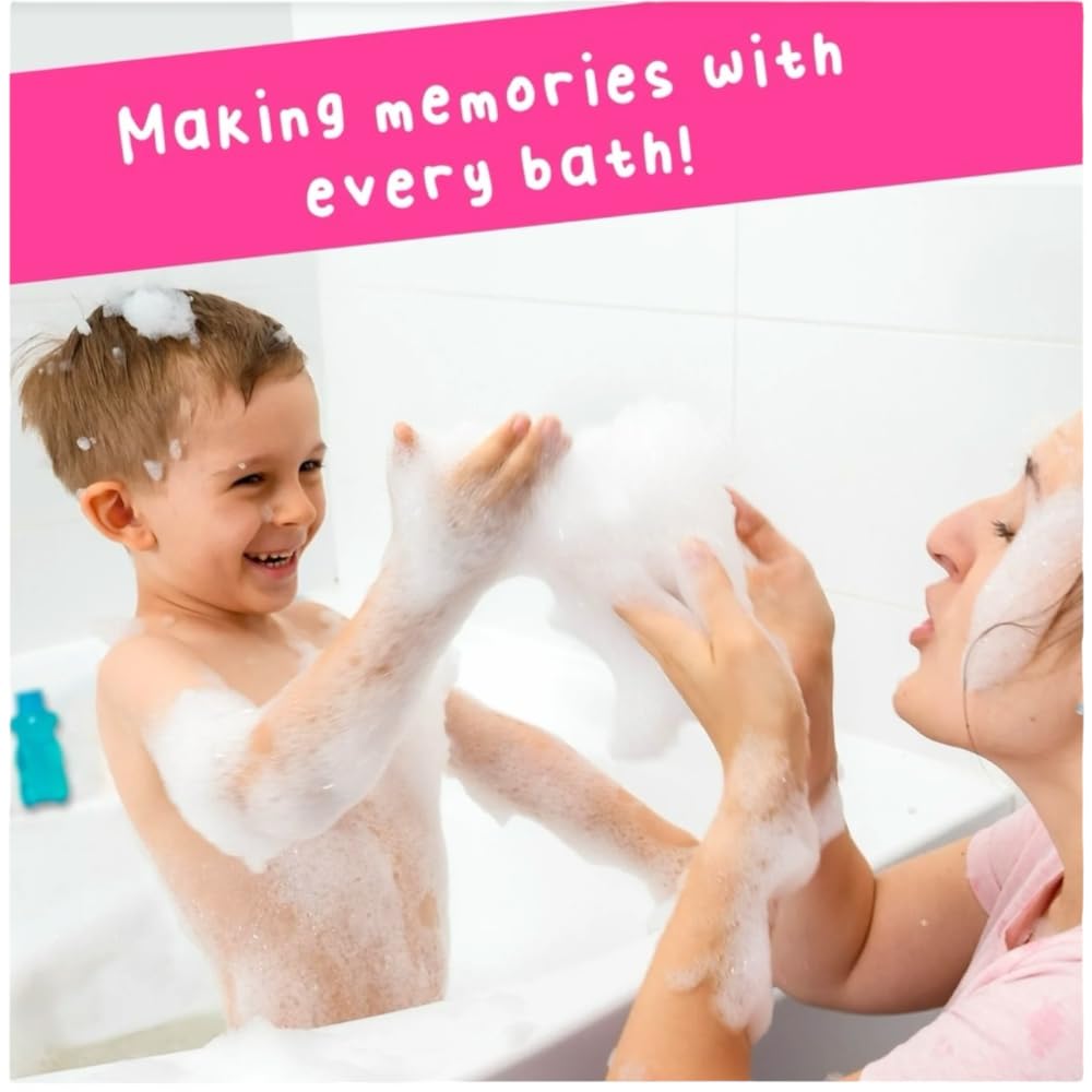 Mr Bubble Sweet Treats soap stickers add playful cleanup moments after baths.