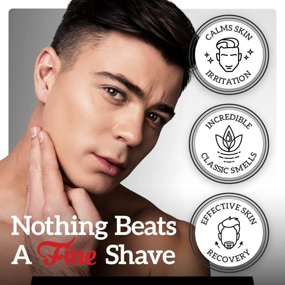 Mr. Fine aftershave cruelty-free ethics image communicates not tested on animals
