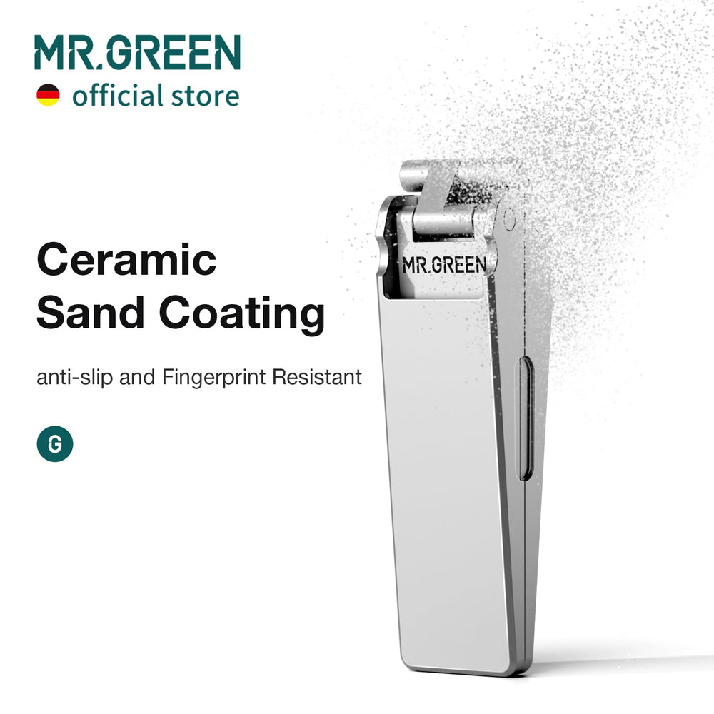 MR.GREEN ceramic-sand-coating offers a smooth, durable cutting surface.