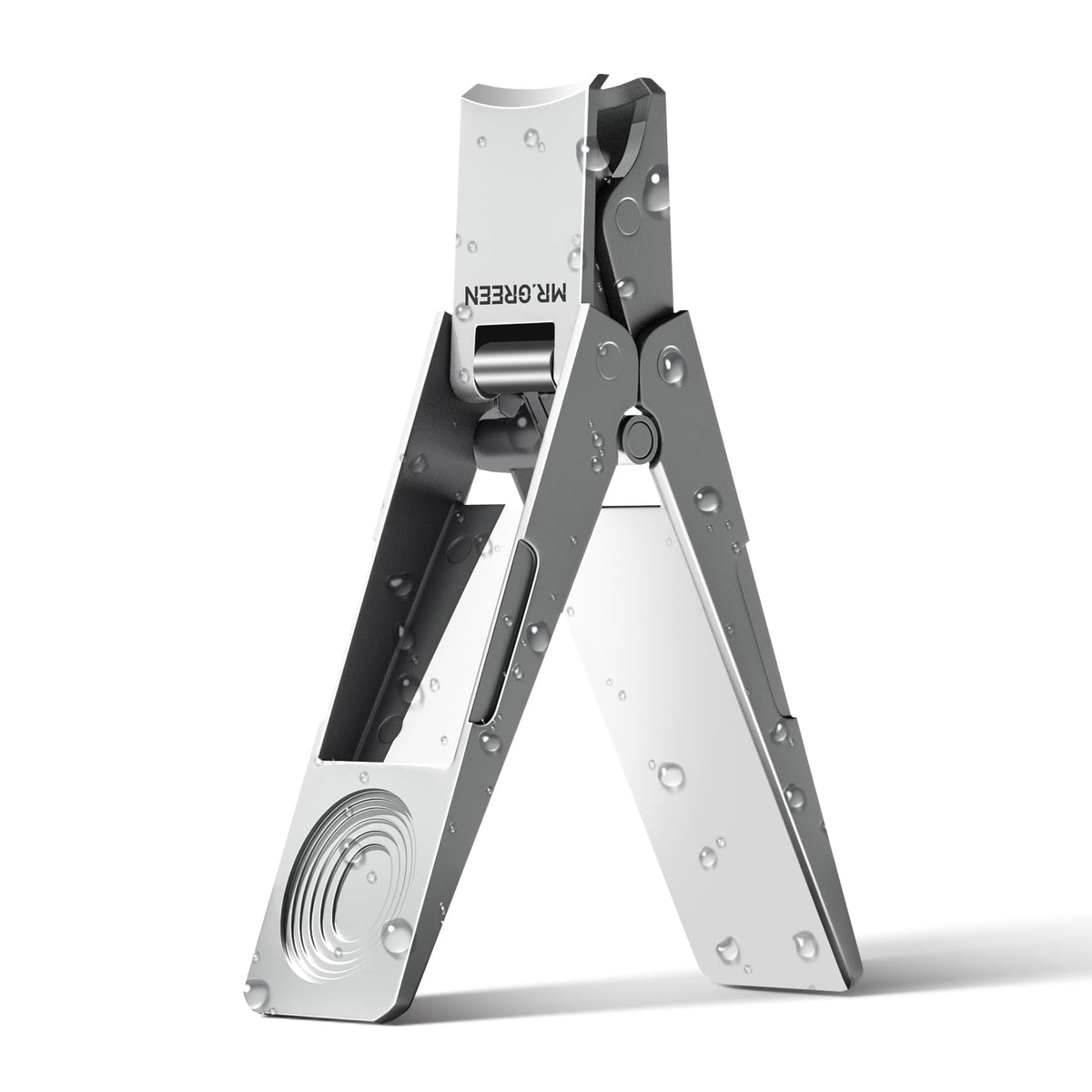 MR.GREEN folding-nail-clippers-compact for travel-ready, precise trims.