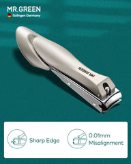 MR.GREEN glass nail file closeup illustrating ultra-smooth filing and nail-surface restoration