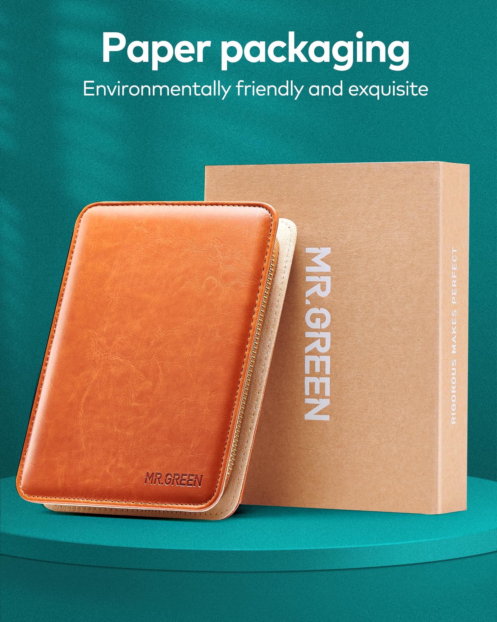 MR.GREEN Leather case housing professional manicure tools