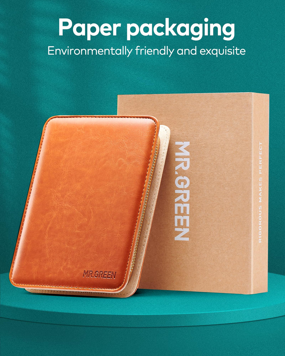 MR.GREEN Leather case housing professional manicure tools