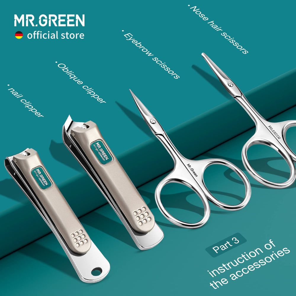 MR.GREEN 12-piece set packaging in gift-ready presentation