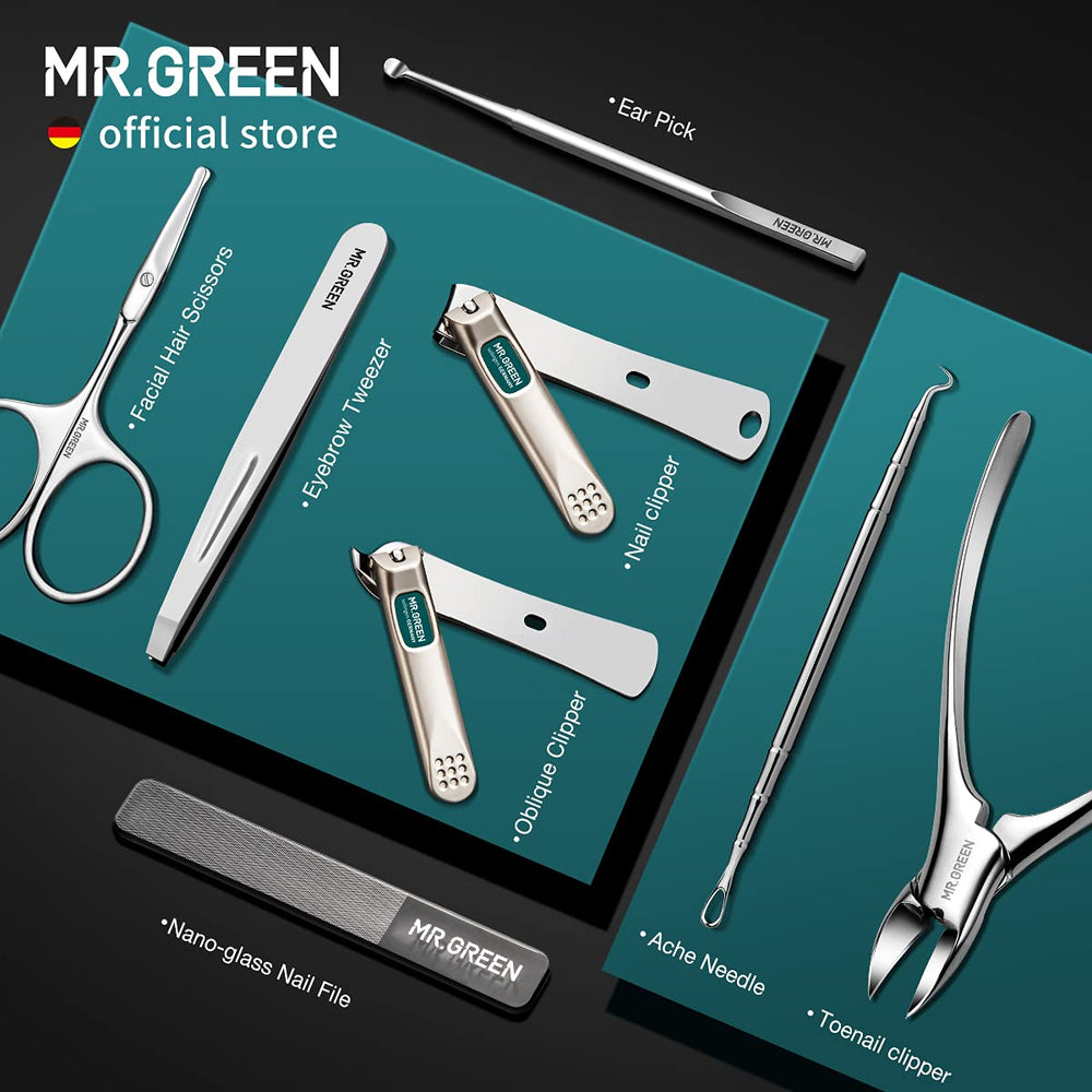 MR.GREEN oblique clipper in gray with ergonomic grip