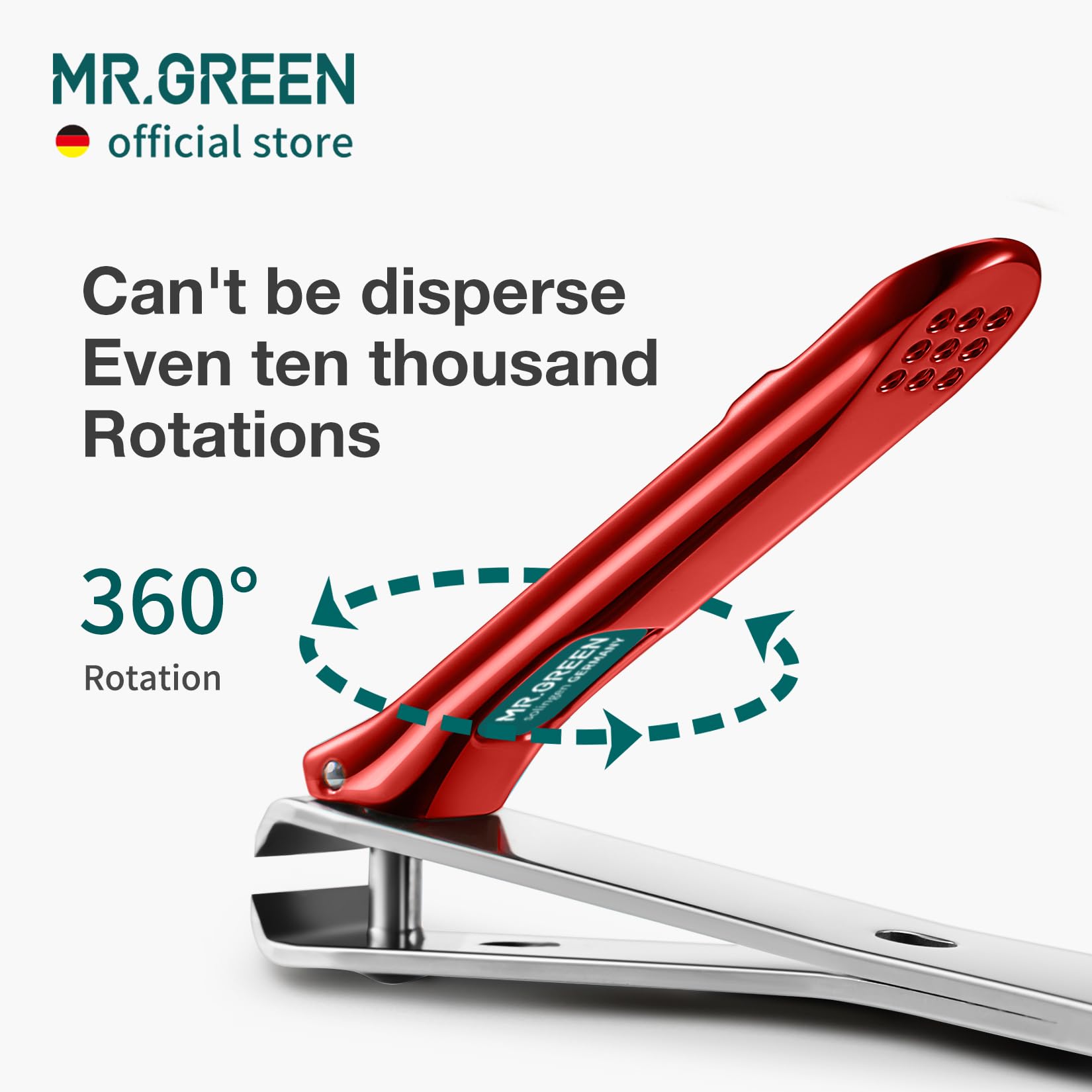 MR.GREEN Seiko edge technology close-up highlighting sharp cutting edge